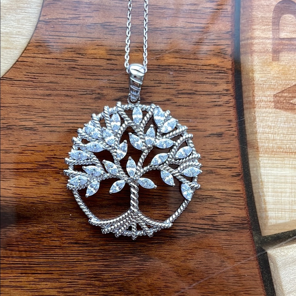Silver Tree of Life Pendant Necklace